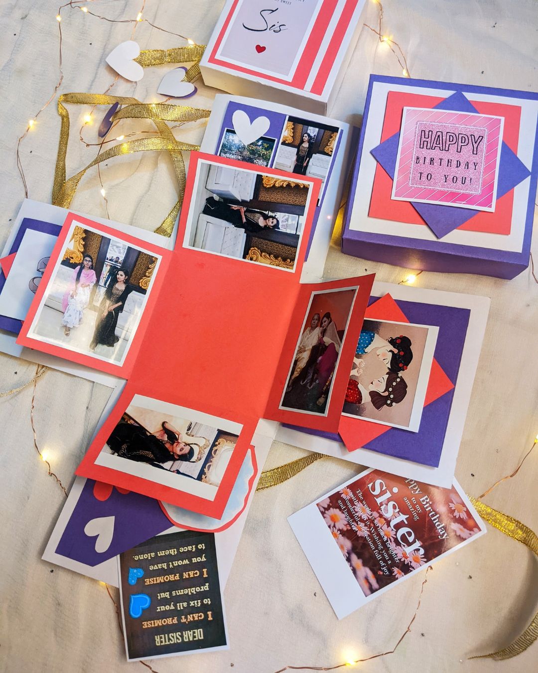 Explosion Box Card (2 Layers)